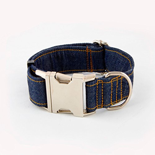 Galguita Amelie 0634438851813 Halsband für Hunde Clic Jeans, M Galguita Amelie 0634438851813 Halsband für Hunde Clic Jeans, M von Galguita Amelie