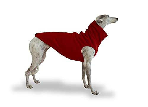 Galguita Amelie Galgo Bordeaux Mantel Größe M (66 bis 72 cm Durchmesser) von Galguita Amelie