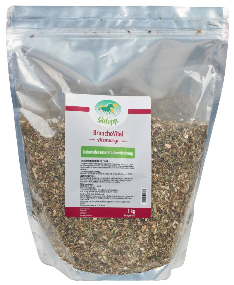 Galopp BronchoVital 1 kg Für den Atmungsapparat Galopp BronchoVital 1 kg Für den Atmungsapparat von Galopp