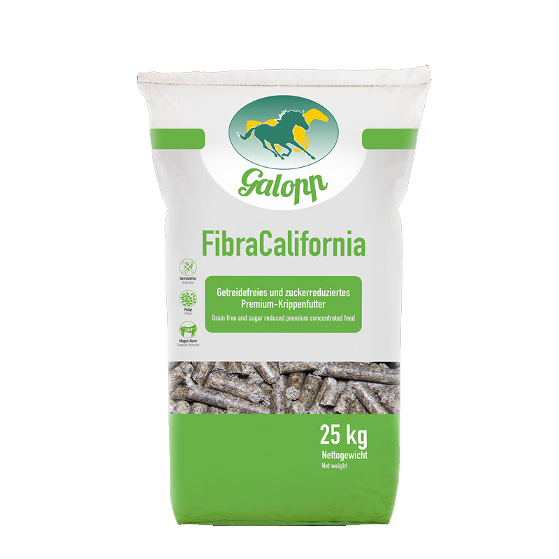 Galopp FibraCalifornia 25 kg Sack getreidefrei und zuckerreduziert von Galopp
