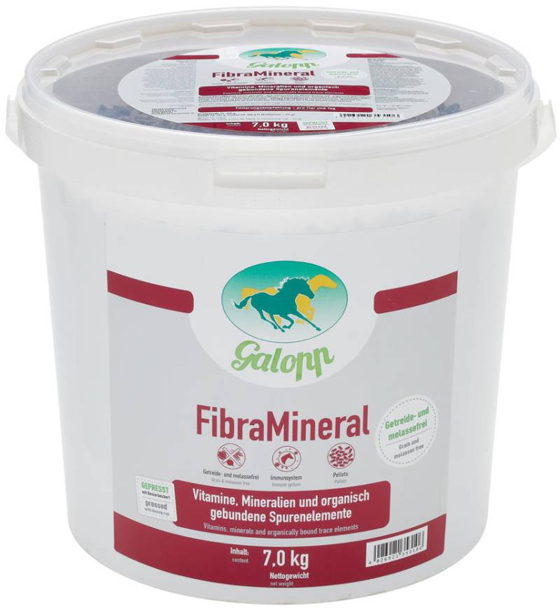Galopp FibraMineral Pellets 7kg Getreide- und melassefrei Galopp FibraMineral Pellets 7kg Getreide- und melassefrei von Galopp