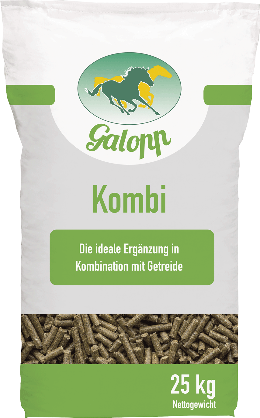 Galopp Kombi Pellets 25 kg Der leckere Lückenfüller von Galopp