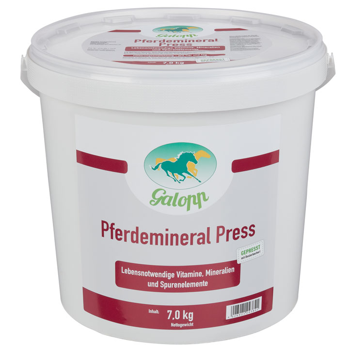 Galopp Pferdemineral Pellets 7 kg Vitaminisiert und mineralisiert von Galopp