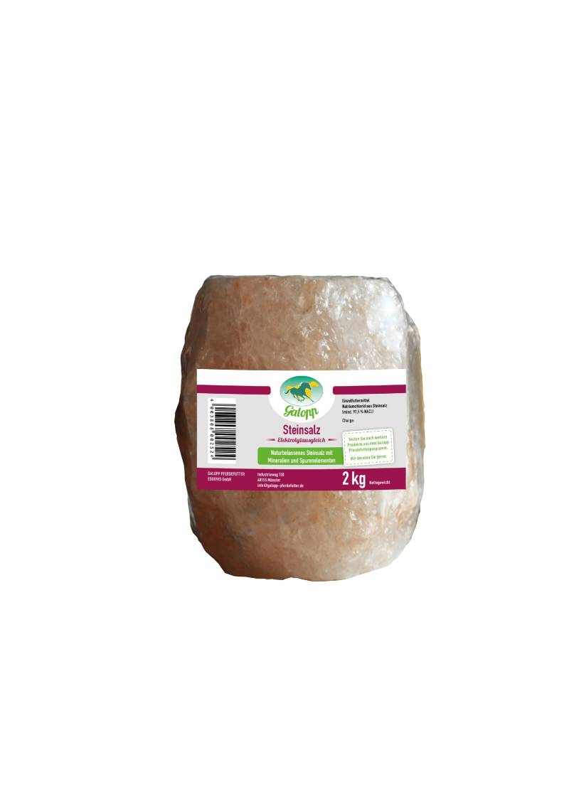 Galopp Steinsalz Leckstein 2 kg Aus echtem Himalaya Salz Galopp Steinsalz Leckstein 2 kg Aus echtem Himalaya Salz von Galopp