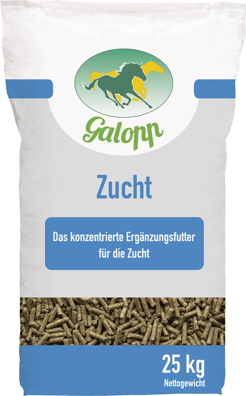 Galopp Zucht Pellets 25 kg Zuchttiere und Jungpferde von Galopp