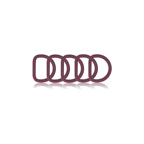D-Ring aus Zink mit Silikon-Beschichtung 20mm, 5er Set, Materialstärke 4 mm, DIY Hunde-Halsband, nichtrostend, Ideal mit Paracord 550, Farbe: Weinrot D-Ring aus Zink mit Silikon-Beschichtung 20mm, 5er Set, Materialstärke 4 mm, DIY Hunde-Halsband, nichtrostend, Ideal mit Paracord 550, Farbe: Weinrot von Ganzoo