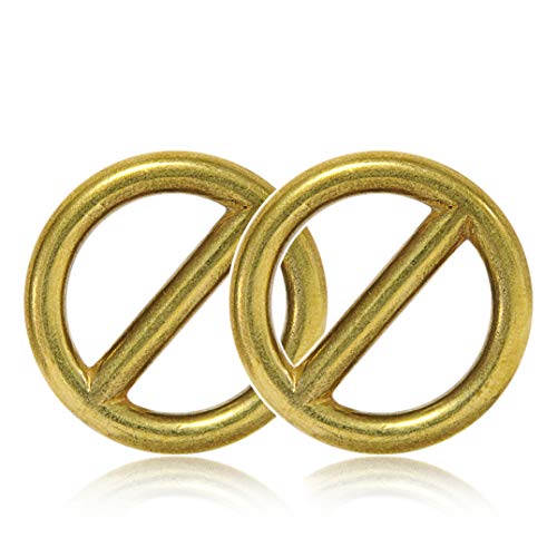 Ganzoo O-Ring mit Steg Metall für Hunde-Leine, 20 mm Innen-Durchmesser, 2 Stück, Stegring, legierter Stahl, Nicht rostend, Rund-Ringe für Paracord 550 Halsband, Handtasche, Basteln, Farbe Gold Ganzoo O-Ring mit Steg Metall für Hunde-Leine, 20 mm Innen-Durchmesser, 2 Stück, Stegring, legierter Stahl, Nicht rostend, Rund-Ringe für Paracord 550 Halsband, Handtasche, Basteln, Farbe Gold von Ganzoo