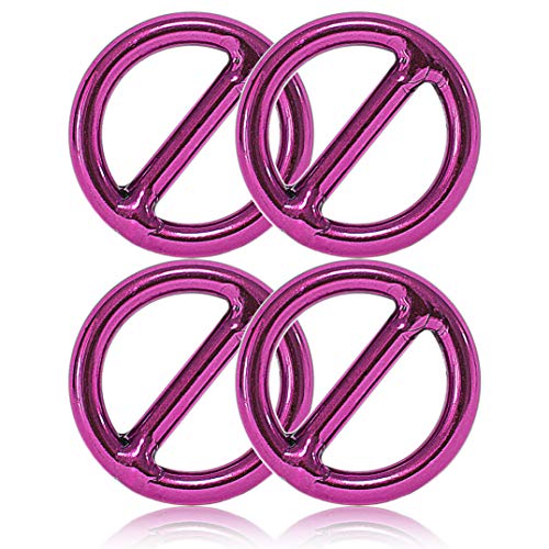 Ganzoo O-Ring mit Steg Metall für Hunde-Leine, 20 mm Innen-Durchmesser, 4 Stück, Stegring, legierter Stahl, Nicht rostend, Rund-Ringe für Paracord 550 Halsband, Handtasche, Basteln, Farbe Pink Ganzoo O-Ring mit Steg Metall für Hunde-Leine, 20 mm Innen-Durchmesser, 4 Stück, Stegring, legierter Stahl, Nicht rostend, Rund-Ringe für Paracord 550 Halsband, Handtasche, Basteln, Farbe Pink von Ganzoo