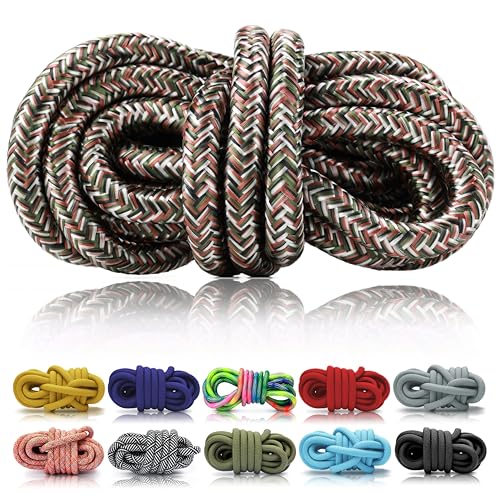 Ganzoo PPM Seil 5 Meter, Tauseil, Hunde-Leine, Halsband, Takeln, Polypropylen Multifilem Rope, 10mm Stärke, Camouflage 2 Ganzoo PPM Seil 5 Meter, Tauseil, Hunde-Leine, Halsband, Takeln, Polypropylen Multifilem Rope, 10mm Stärke, Camouflage 2 von Ganzoo