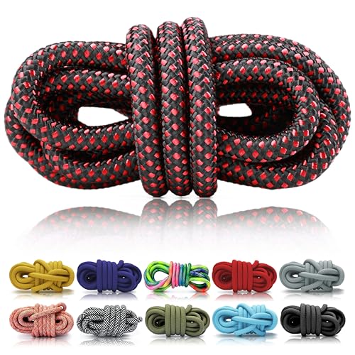 Ganzoo PPM Seil 5 Meter, Tauseil, Hunde-Leine, Halsband, Takeln, Polypropylen Multifilem Rope, 10mm Stärke, Schwarz-Rot Ganzoo PPM Seil 5 Meter, Tauseil, Hunde-Leine, Halsband, Takeln, Polypropylen Multifilem Rope, 10mm Stärke, Schwarz-Rot von Ganzoo