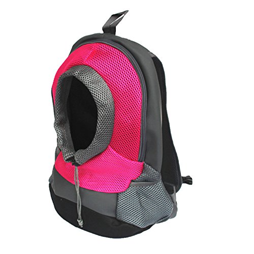 Gaorui Hundetasche Rucksack Hundetragetaschen mit Netzfenster Portable Umhängetasche für Reisen 4 Farben von Gaorui