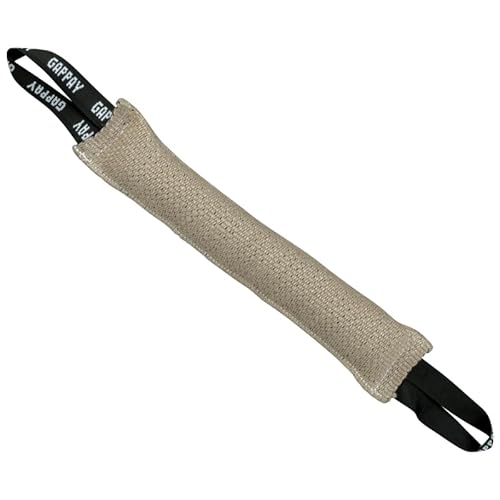 Gappay Professionelle Salamotte groß hart 0460 aus Jute mit 2 Griffen für Hundetrainer von Gappay