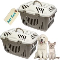 GarPet 2er Set Katzentransportbox Oben Öffnen GarPet 2er Set Katzentransportbox Oben Öffnen von GarPet