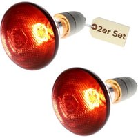 GarPet 2er Set Rotlichtlampe Wärmelampe 100 W von GarPet
