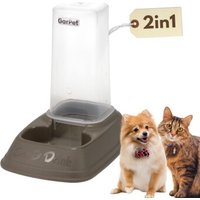 GarPet 2in1 Futter Wasserspender Hund 700 ml von GarPet