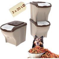GarPet 3er Set Hundefutter Aufbewahrung 60 L GarPet 3er Set Hundefutter Aufbewahrung 60 L von GarPet