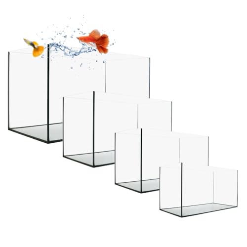 GarPet Aquarium Becken 80x35x40 cm 112 L rechteckig Standard Größen Glas Aquariumbecken Salzwasseraquarium GarPet Aquarium Becken 80x35x40 cm 112 L rechteckig Standard Größen Glas Aquariumbecken Salzwasseraquarium von GarPet