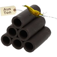 GarPet Aquarium Deko Pyramide schwarz von GarPet