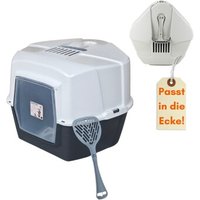 GarPet Eck Katzenklo XXL Eck Katzentoilette von GarPet