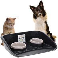 GarPet Hundenapf mit Spritzschutz 2 Näpfe Katze von GarPet