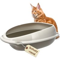 GarPet Katzenklo mit Rand Offen Katzentoilette GarPet Katzenklo mit Rand Offen Katzentoilette von GarPet