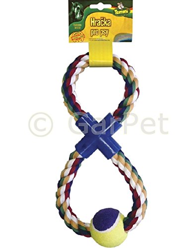 Hunde Spielzeug Langlebig Ball Tennisball Kauseil Baumwolle Spieltau Ziehspielzeug Hunde Spielzeug Langlebig Ball Tennisball Kauseil Baumwolle Spieltau Ziehspielzeug von GarPet