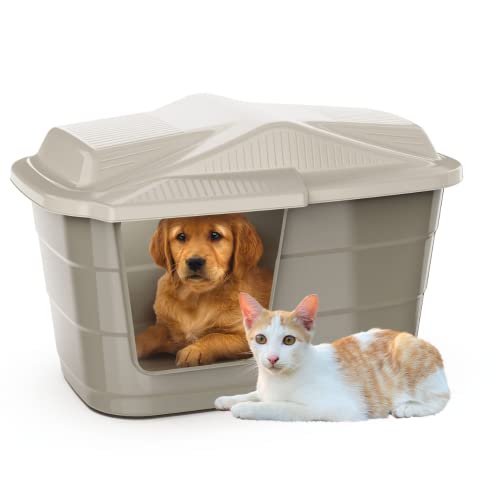GarPet Katzenhütte Katzen Höhle Haus Bett Tier Korb Indoor Outdoor Wetterfest Kunststoff Drinnen Draußen GarPet Katzenhütte Katzen Höhle Haus Bett Tier Korb Indoor Outdoor Wetterfest Kunststoff Drinnen Draußen von GarPet
