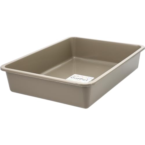 GarPet Katzenklo in 5 Größen Katzentoilette ohne Deckel Katzen WC Schalentoilette Klo grau eckig hygenisch M (43x33x9) GarPet Katzenklo in 5 Größen Katzentoilette ohne Deckel Katzen WC Schalentoilette Klo grau eckig hygenisch M (43x33x9) von GarPet