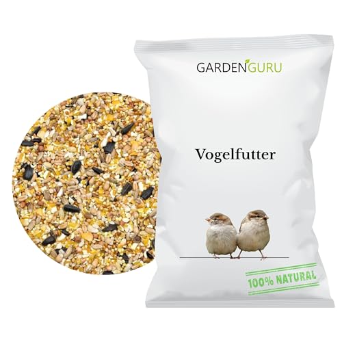 25 kg Vogelfutter Streufutter Wildvogelfutter 4 Jahreszeiten Vögel Mischung 25kg Ganzjahres Vogelfutter von GardenGuru