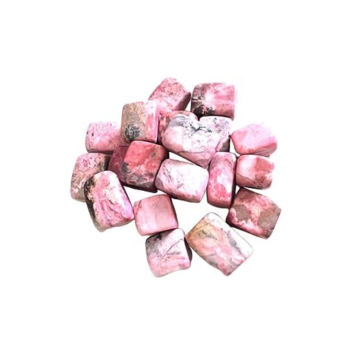 Garneck 1 Packung Rosensteine Dekor-chip-Steine Unregelmäßiger Rosensplitter Natürlich Rauer Stein von Garneck