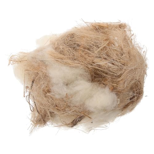 Garneck 1 Packung Einstreu für Vogelnester Nistmaterialien Material zum Nisten Zucht mit Vogelnestmaterial Naturmaterial für Vogelnester Vogelhausmaterial Einstreumaterial für Vögel Wolle Garneck 1 Packung Einstreu für Vogelnester Nistmaterialien Material zum Nisten Zucht mit Vogelnestmaterial Naturmaterial für Vogelnester Vogelhausmaterial Einstreumaterial für Vögel Wolle von Garneck