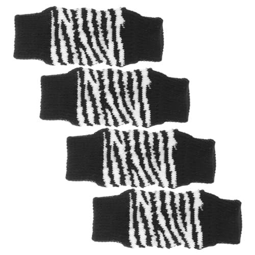 Garneck 1 Satz Anti-Schmutz-Socken für Hunde Schuhe für hundepfoten hundesocken Stützstütze für das Hinterbein des Hundes Ellenbogenschutz für Hunde austauschbare Haustiersocken Baumwolle von Garneck