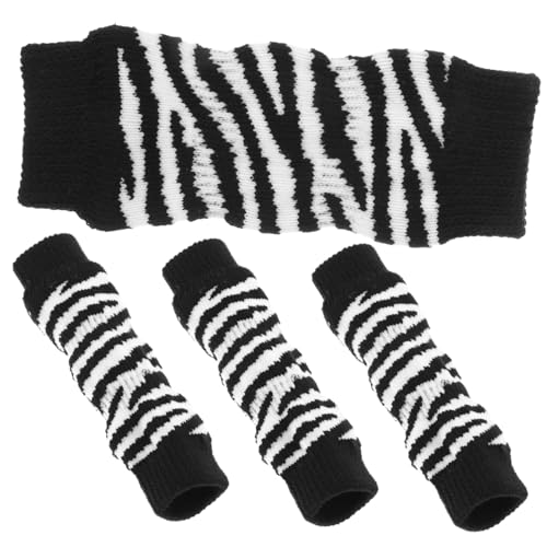 Garneck 1 Satz Antidirty Leggings Deckung Haustierbeinwärmer Welpensocke Haustierbein Socken Kompressionssocken für Hund Hundebein Ärmel Hundelbogensocke Ellbogensocken für Hunde Baumwolle von Garneck
