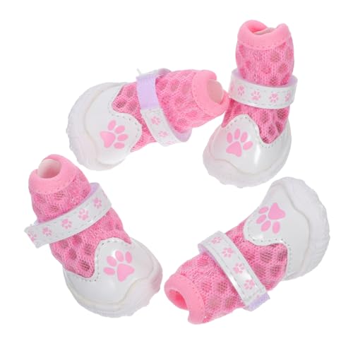 Garneck 1 Satz Atmungsaktive Netz Hundeschuhe Leichte Pfotenschutz für Heiße Bürgersteige Outdoor Aktivitäten rutschfeste Pfotenschützer für Hunde Garneck 1 Satz Atmungsaktive Netz Hundeschuhe Leichte Pfotenschutz für Heiße Bürgersteige Outdoor Aktivitäten rutschfeste Pfotenschützer für Hunde von Garneck