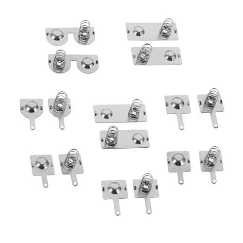 Garneck 1 Satz Batteriefeder Kontaktplatte Teiliges Metall Ersatz für Aa Batterien Stabiler für Fernbedienungen und Geräte Langlebig und Vielseitig Einsetzbar Einfache Installation Garneck 1 Satz Batteriefeder Kontaktplatte Teiliges Metall Ersatz für Aa Batterien Stabiler für Fernbedienungen und Geräte Langlebig und Vielseitig Einsetzbar Einfache Installation von Garneck