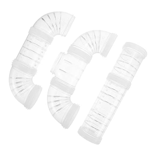 Garneck 1 Satz DIY Hamster Röhren System Plastiktunnel für Hamsterkäfig Erweiterbares für Kleintiere für Hamster Meerschweinchen und Andere Kleine Haustiere Robust und Langlebig von Garneck
