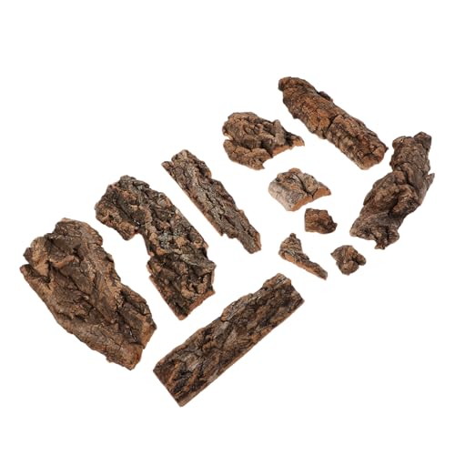 Garneck 1 Satz Dekoration für Terrarien Versteckmöglichkeit für Schlangen Schildkröten und Echsen Organisches Substrat für Aquarien und Terrarien von Garneck