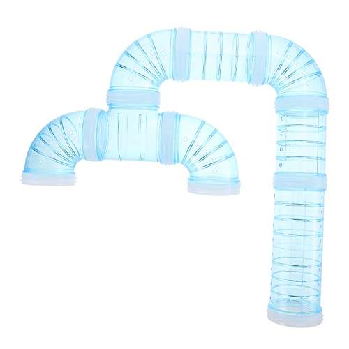 Garneck 1 Satz Hamster Käfig Zubehör Externer Hamster Tunnel DIY Röhren für Hamsterkäfig Spieltunnel für Kreative Hamsterlabyrinthe Robust und Benutzerfreundlich von Garneck