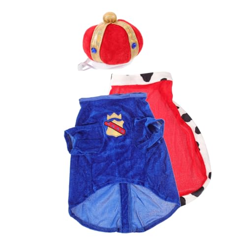 Garneck 1 Satz Haustierkleidung hundemantel Dog Raincoat hundefotografie schöner Haustiermantel Haustierkostüme für Hunde Pet stilvoller Mantel Umhang aus Stoffmaterial für Haustiere Blue von Garneck
