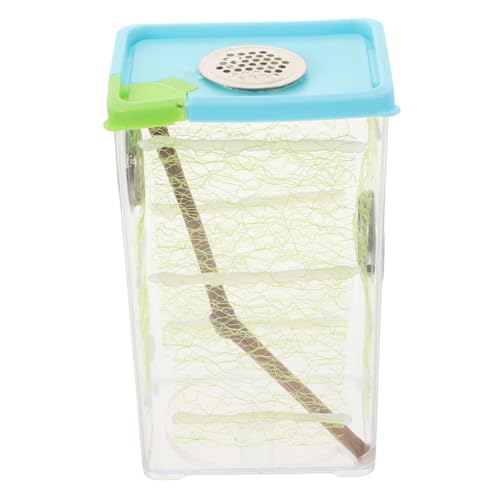 Garneck 1 Set Box Stabheuschrecken Zuchtbox Terrarium Schneckenfänger Für Aquarium Grillenhabitat Einsiedlerkrebskäfige Ameisenformicarium Einsiedlerkrebs Wasserschale Kunststoff von Garneck