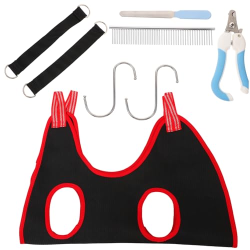 Garneck Komplettes Haustier-pflegeset Hängematte Zum Krallenschneiden Inklusive Kamm Knipser Und Feile Für Einfache Fellpflege Garneck Komplettes Haustier-pflegeset Hängematte Zum Krallenschneiden Inklusive Kamm Knipser Und Feile Für Einfache Fellpflege von Garneck