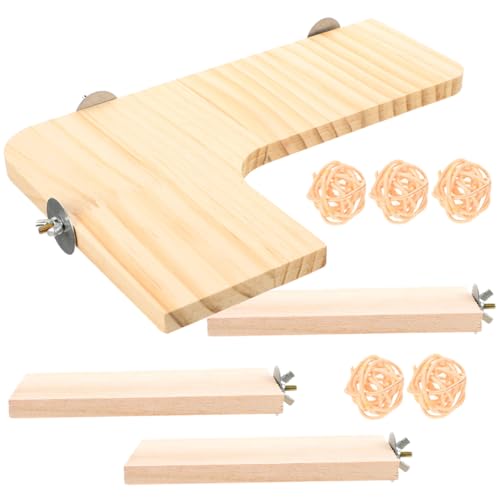 Garneck 1 Set Spielzeugball Hamsterzubehör Für Käfige Hamsterspielzeug Hamsterregale Springende Hamster Käfigplattform Klettern Kleines Hamsterkäfigzubehör Hamsterkram Beige Garneck 1 Set Spielzeugball Hamsterzubehör Für Käfige Hamsterspielzeug Hamsterregale Springende Hamster Käfigplattform Klettern Kleines Hamsterkäfigzubehör Hamsterkram Beige von Garneck