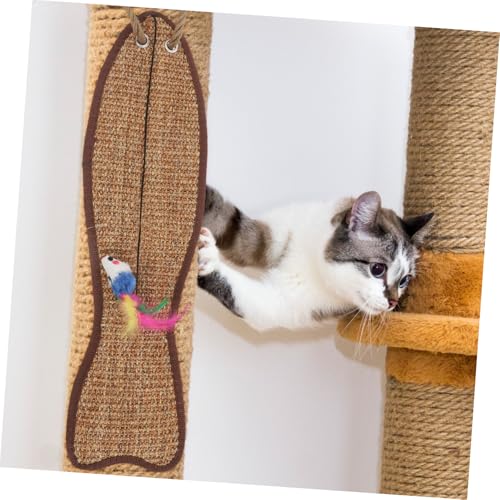 Garneck 1 Stück Fisch förmige Sisal Matte sisal kratzbrett katzenkratzmatte cat Toy Katzenkratzer Katzenpost kratzunterlage für Katzen Schleifklauenauflage künstliche Feder Garneck 1 Stück Fisch förmige Sisal Matte sisal kratzbrett katzenkratzmatte cat Toy Katzenkratzer Katzenpost kratzunterlage für Katzen Schleifklauenauflage künstliche Feder von Garneck