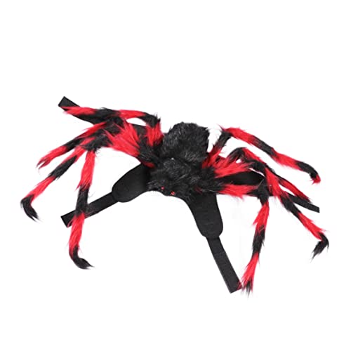 Garneck 1 Stück Haustier Spinnenkostüm Halloween Cosplay Dress für Hunde Lustiges Geschirr für Outdoor Aktivitäten für Halloween Partys und Garneck 1 Stück Haustier Spinnenkostüm Halloween Cosplay Dress für Hunde Lustiges Geschirr für Outdoor Aktivitäten für Halloween Partys und von Garneck