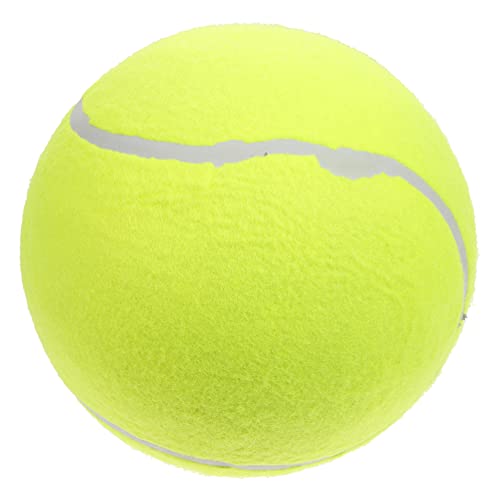 Garneck 1stk Großer Tennisball Hundespielzeug Jumbo-Tennisball Tennisbälle Für Haustiere Haustier Interaktives Spielzeug Hund Riesiger Tennisball Für Hunde Kind Draussen Haustier Hund von Garneck