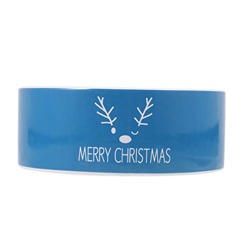 Garneck 1stk Keramikschale Tierfutterhalter Für Weihnachten Futternapf Für Weihnachtsfutter Futterstation Für Haustiere Keramiknapf Für Haustiere Hund Wassernapf Lebensmittel Hündchen von Garneck