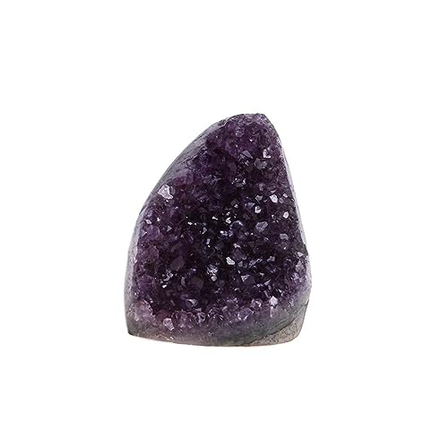 Garneck 1stk Gestürzt Amethyststein Geode Exemplar Quarzkristallstein Rauh Geburtsstein Kristall-Cluster Clusterstein Roher Aura Violett Material Amethyst-Cluster von Garneck