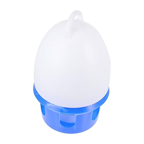 Garneck 1 Stück Taubenkessel Geflügel Trinken Futterspender Vogelfütterer für tränkebecken wasserbecken wasserflasche Taube Wasserkocher Trinkschale mit großem Fassungsvermögen PVC Blue von Garneck