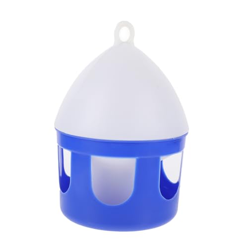 Garneck 1 Stück Taubenkessel Vogel Wassertrinker Trinken Wasserspender Tauben Wasser Rennpaarungstrinker Futterstelle Für Wasservögel Haustier Taube Volumenwasser Taubenfutter Und PVC Blue von Garneck