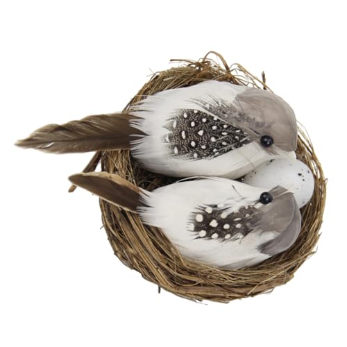 Garneck 1 Stück Vogelnest Vogelnest bunt Vogel- rustikal Frühling Dekoration osternester für osterkörbchen basteln mit Kindern dekoratives Eiernest Vogel-Bastelnest betäuben Garneck 1 Stück Vogelnest Vogelnest bunt Vogel- rustikal Frühling Dekoration osternester für osterkörbchen basteln mit Kindern dekoratives Eiernest Vogel-Bastelnest betäuben von Garneck